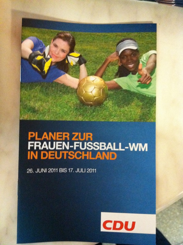 Der Planer zur Frauen-Fuball-WM in Deutschland